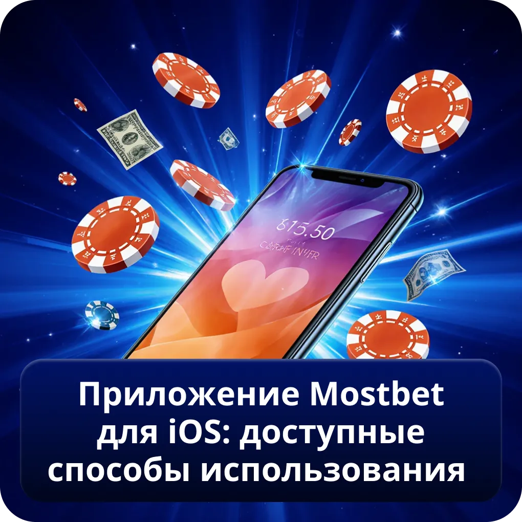 Приложение Mostbet для iOS: доступные способы использования