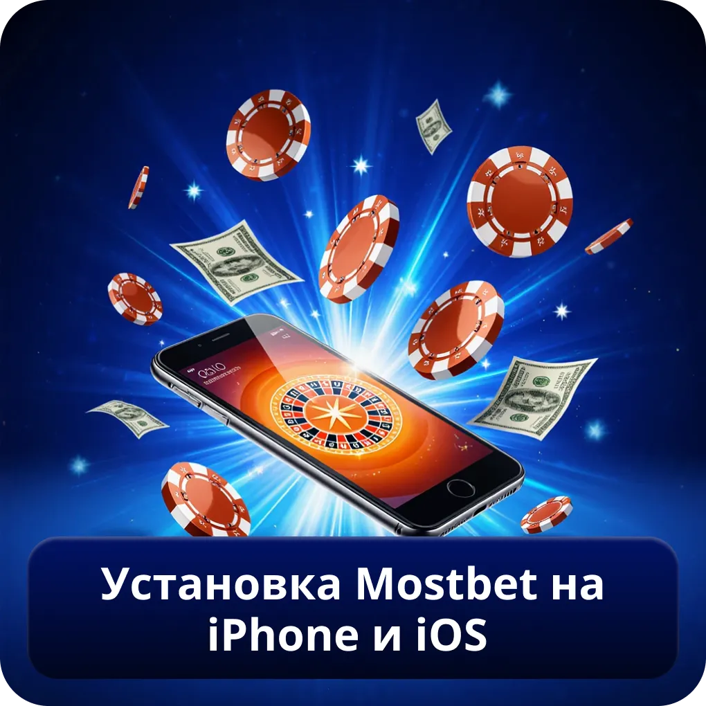 Установка Mostbet на iPhone и iOS